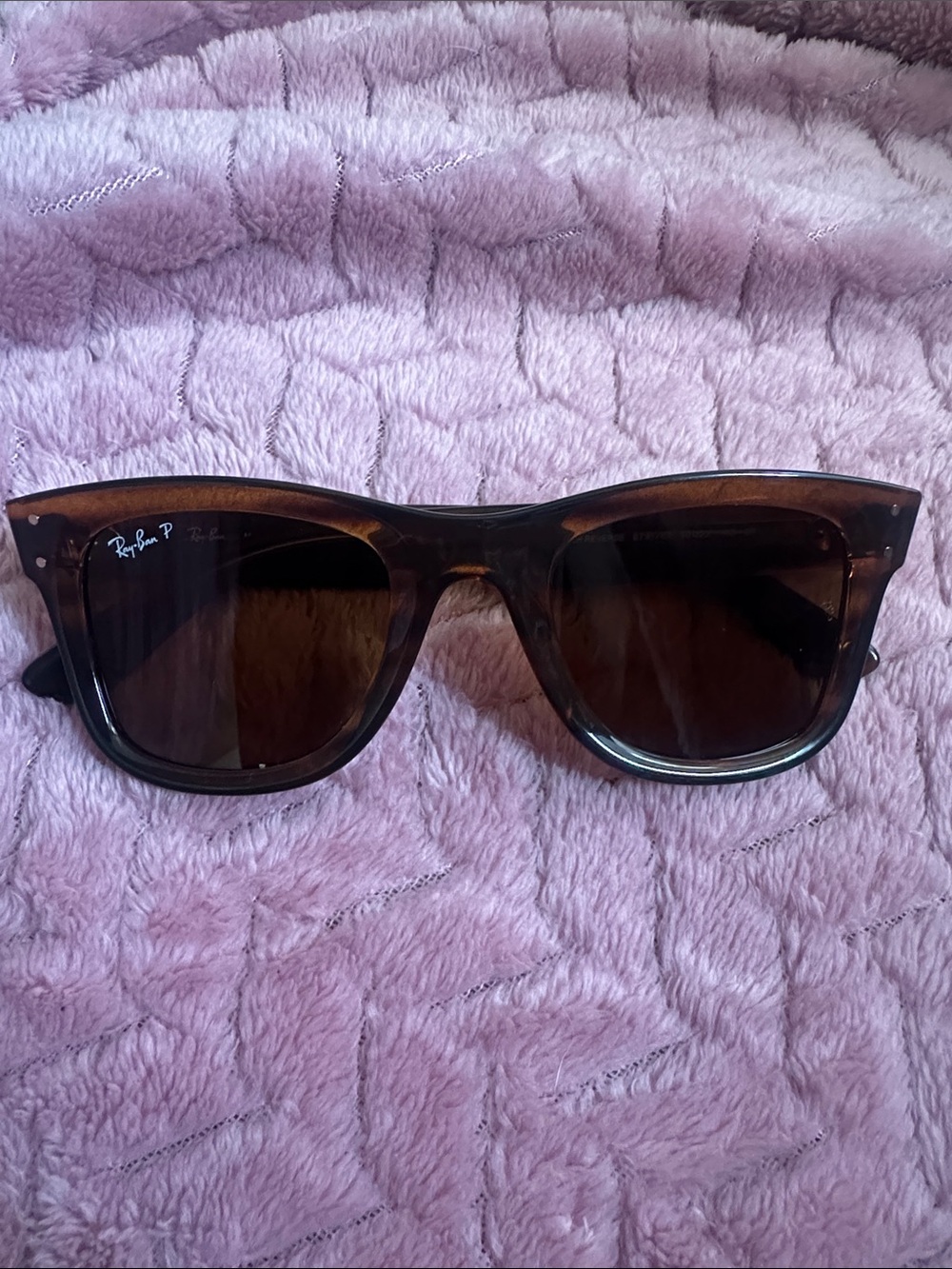 Ray‑Ban Sunglasses - Brown Frame with Dark Brown Lenses
